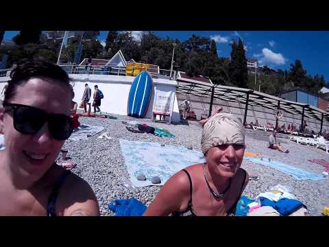 МЕДУЗААА МЕДУЗАААА Массандровский пляж 2018 Ялта Крым