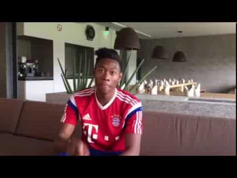 David Alaba unterstützt die FC Bayern Frauen