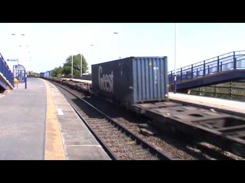 *RARE* DRS 66427 at Church Fenton with diverted Coatbridge-Daventry Intermodal