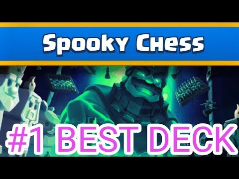 BEST DECK To Beat SPOOKY CHESS CHALLENGE In Clash Royale!