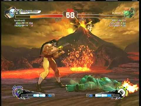 SSF4AE: Vega (brokkenG) vs. Blanka (MAXGIMOTO)  SD