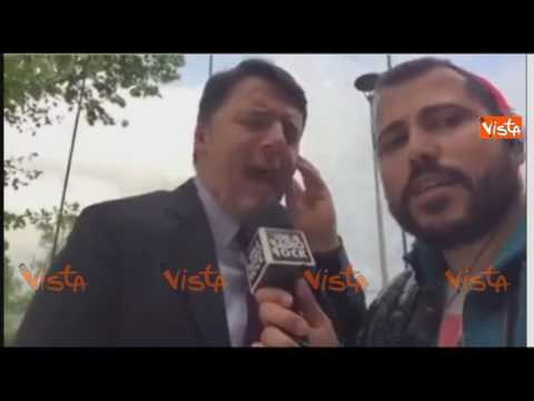 RENZI CANTA "RICOMINCIAMO" DI ADRIANO PAPPALARDO