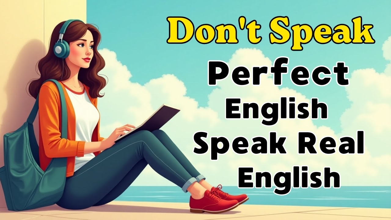 Don't Speak Perfect English, Speak Real English | Improve Your English Speaking | English Podcast