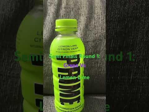 Prime Tournament Semi Finals Round 1: Lemon Lime Vs Grape #drinkprime #viral