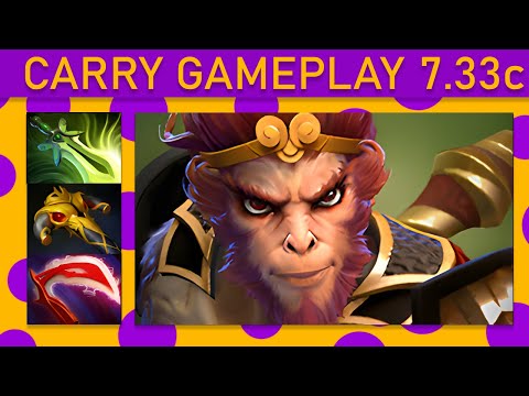 ⭐20+ Kills! Crystallis Monkey King Carry Gameplay - Dota 2 Top MMR