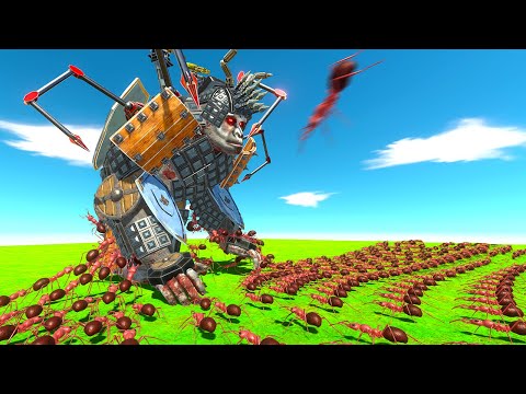 Ant ARMY Takes on UPGRADED Goro - Animal Revolt Battle Simulator