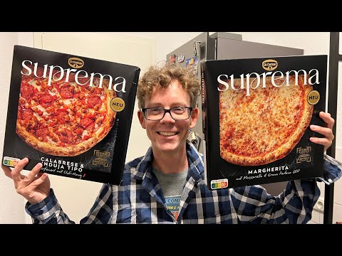 Dr Oetker Suprema Pizza im Test: Calabrese & Nduja Tipo vs Margherita!