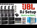 Original JBL Dj Setup Full Price Detail 4 Bass 4 Top Crown Amplifier With 25 KvA Generator