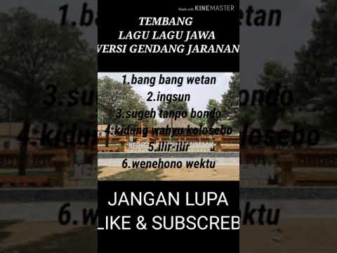 Tembang lagu lagu jawa versi gendang jaranan - Niken Salindry ft Eny Sagita