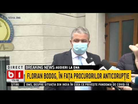 FLORIAN BODOG DECLARATII - IN FATA PROCURORILOR ANTICORUPTIE_Stiri B1_27 aprilie 2021