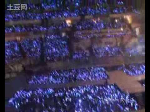 091212 SS2 Nanjing - Sapphire Blue Sea Chanting for Kangin Kibum + Sing in Chorus
