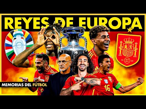 ESPAÑA Campeón EURO 2024 🇪🇸 🏆 La 4ª Eurocopa de la Roja
