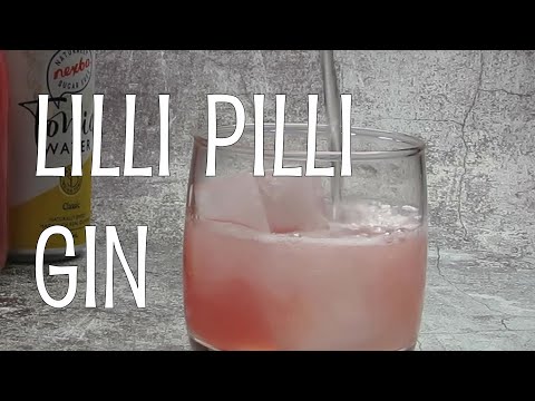 Sugar Free Pink Lilli Pilli Gin and Tonic/Home Made Pink Gin