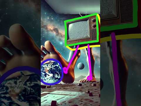 Drawing Il Mastodontico Telepiedone Planetario #art #drawing #shorts