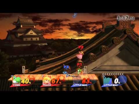 yoshi&peach vs 2 mains(treams)