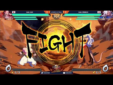 DBFZ World Championship Regional Event Japan | GO1 Vs Fenrich | Top 8