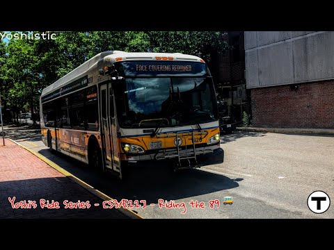 2 Portions! | Yoshi's Ride Series {S3-E22} - Riding the 89 🚌 - {MBTA}