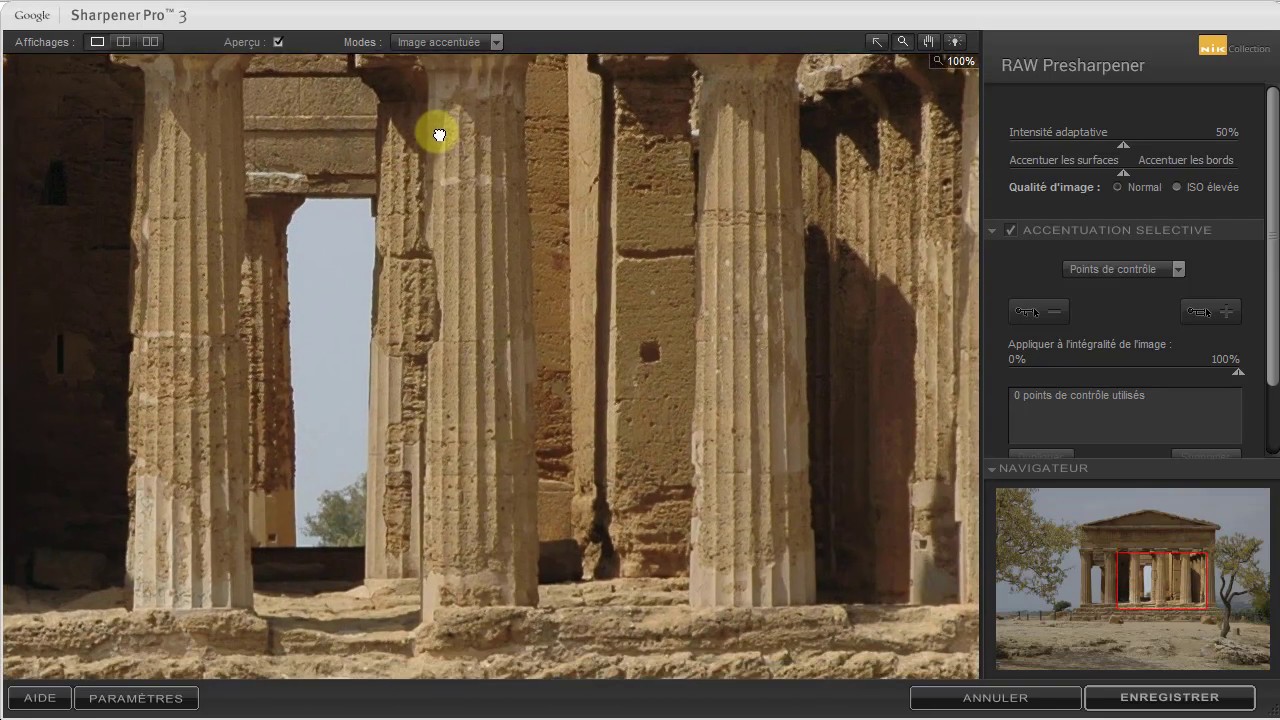 Nik Collection :  Sharpener Pro 3 - Raw PreSharpener  - Partie 2