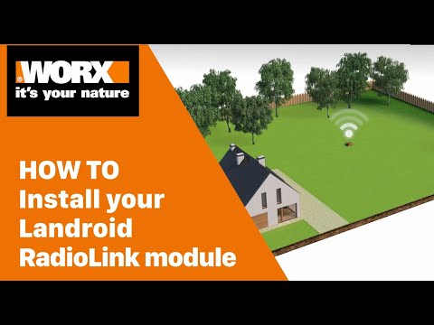 How To Install Your RadioLink Module - Worx Landroid