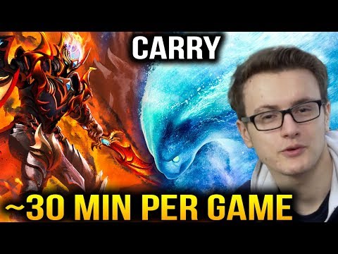 Miracle- Play Carry 2 Games [Morphling and Dragon Knight] Dota 2