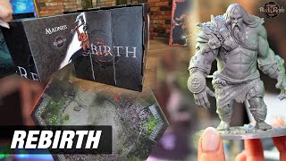Black Rose Wars Rebirth and Stretch Goals - Detailed Unboxing ( On Table: High Quality 4K )