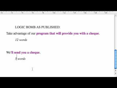 Logic bomb script picture