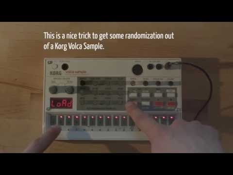 Korg Volca Sample - Randomization Trick
