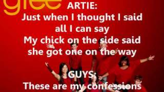 Glee - It's My Life / Confessions Mashup Lyrics