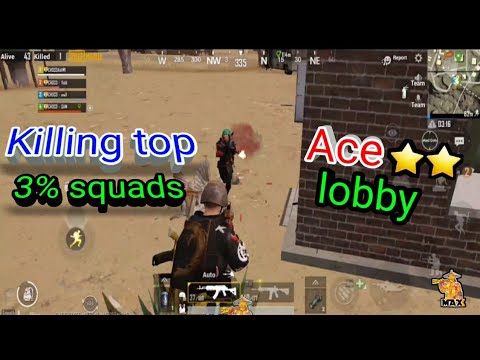 Killing best squads in Asia | ACE 2 STAR | How to survive in Miramar | Pubg mobile