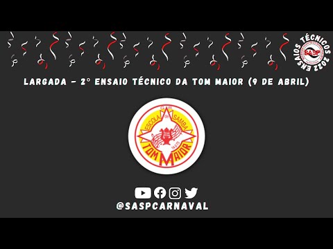 Ensaios Técnicos 2022 - Largada do 2º ensaio técnico da Tom Maior