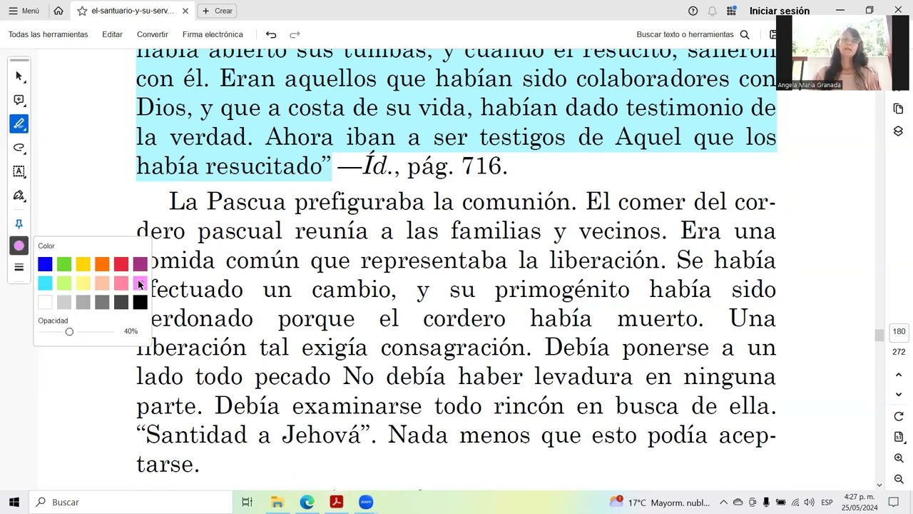 "EL SANTUARIO Y SUS SERVICIOS. RESUMEN 9". Angela Granada".