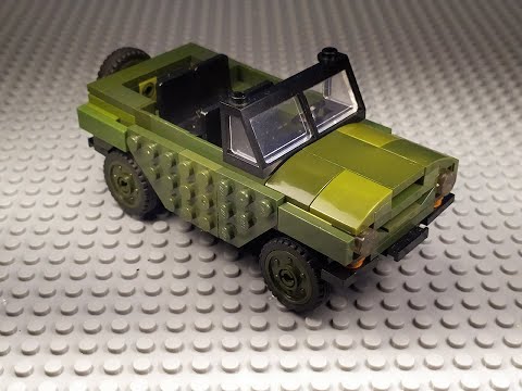 УАЗ 469 (3151) из лего инструкция.