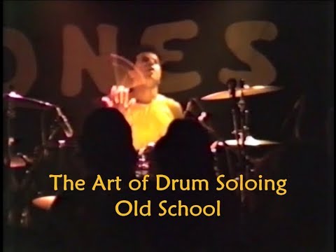 "Art of Drum Soloing Old School" Featuring: Sam Marchello on Drums 1987