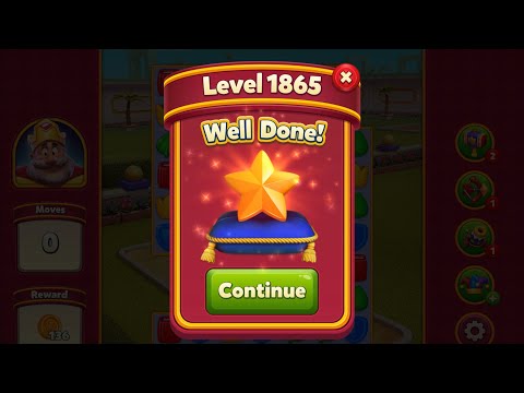 Royal Match - King Robert - Hard Level 1865
