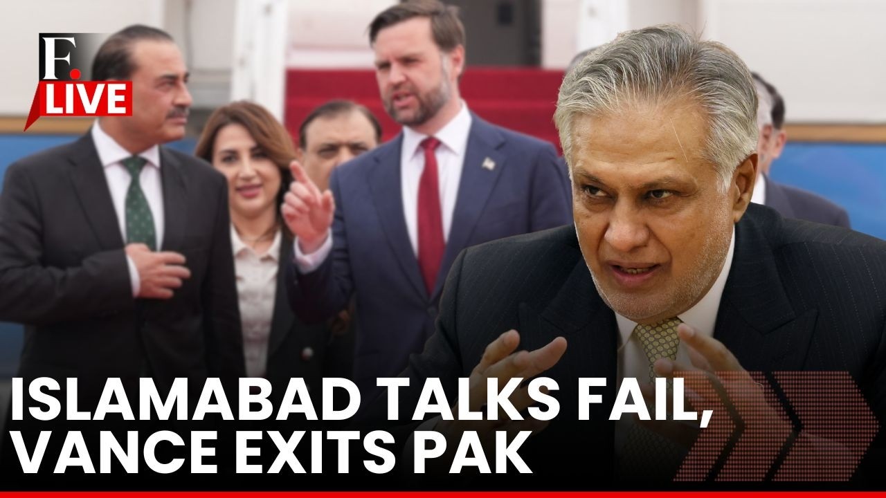 LIVE: Pakistan Calls on Peace As US Iran Peace Talks Fail | Iranian, US Delegations Depart Islamabad