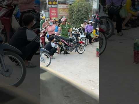 Thanh niên đi xe độ bị CSGT..... #shortvideo #xedovietnam