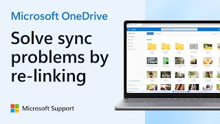 How to unlink and re-link OneDrive to solve sync problems | Microsoft
