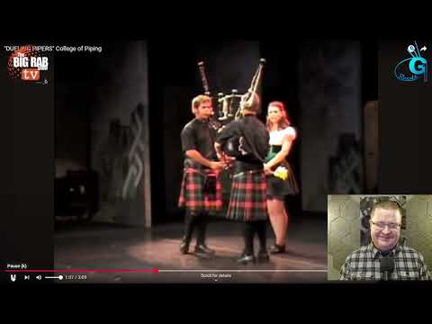 Rab Reacts - Dueling Bagpipers