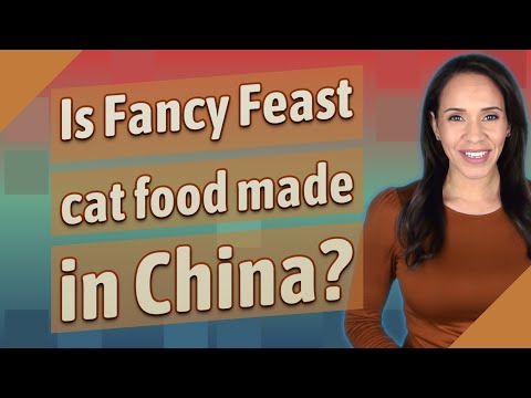Is Fancy Feast cat food made in China?