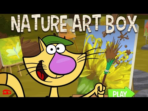 Nature Cat's: Nature art Box (PBS Kids) | How to Play