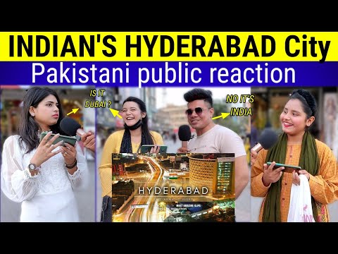 HYDERABAD A Modern City Of INDIA 🇮🇳 | Pakistani public reaction | Shocking Answers |