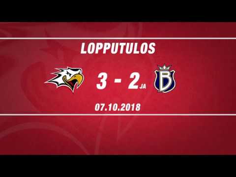 Nuorten SM-Liiga: Sport - Blues (kooste 07.10.18)