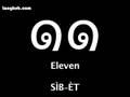 Numbers with Thai Script