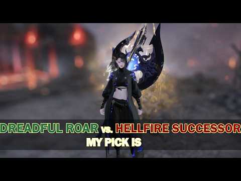 LOSTARK COMPARISON REVIEW OF GUARDIAN KNIGHT DREADFUL ROAR VS. HELLFIRE SUCCESSOR