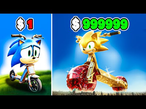 $1 to $1,000,000 SONIC Scooter in GTA 5