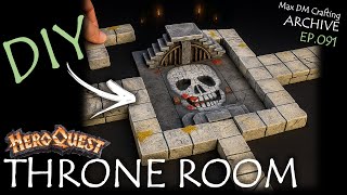 I Built the THRONE ROOM of HeroQuest! 🏰 A Classic Fantasy Build Step by Step
