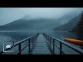 Relaxing Rain Walk At Lake Crescent Olympic National Park Binaural Rain Sounds For Relaxing ASMR