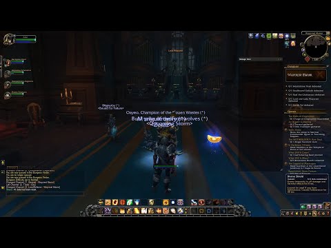 Gameplay: World of Warcraft (WOW) Dungeon (Waycrest Manor) By Retribution Paladin