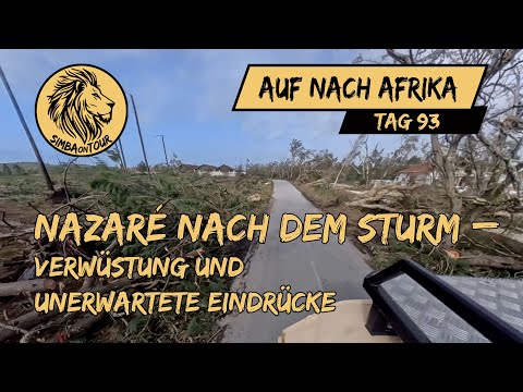 Nazaré nach dem Sturm – Verwüstung und unerwartete Eindrücke