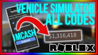 New Code In Roblox Vehicle Simulator 2018 لم يسبق له مثيل الصور